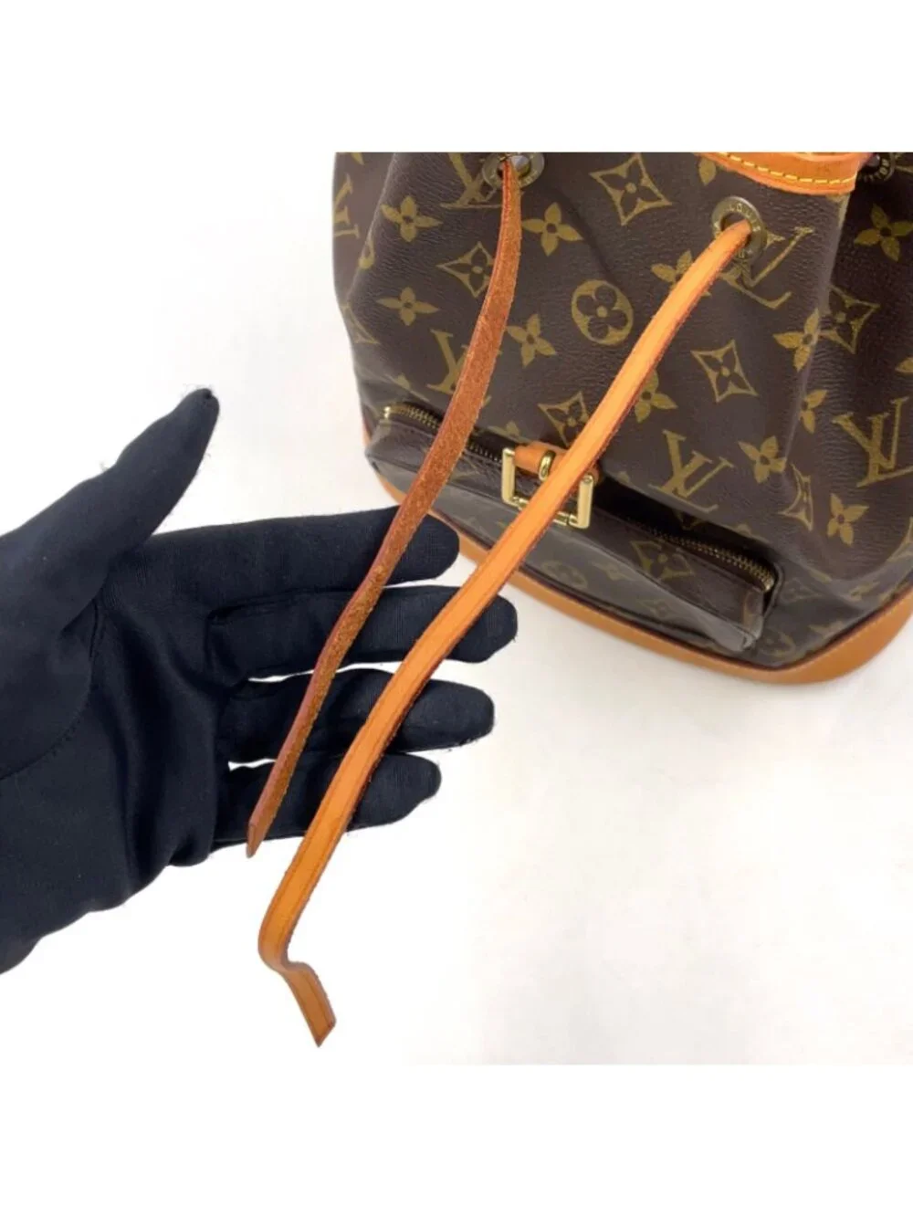 Louis Vuitton Montsouris MM Monogram Leather Backpack